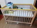 babycare 嬰兒床移動 0-3歲寶寶實木嬰兒床拼接大床 多功能嬰兒床 新生兒 省心帶娃三件套【床+尿布臺+床墊】 曬單實拍圖