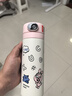 富光智能指紋杯解鎖密碼兒童保溫杯316L學(xué)生兒童吸管水杯子480ml 曬單實(shí)拍圖