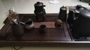 唐豐茶具整套家用高檔茶臺燒水壺一體式自動(dòng)上水茶盤(pán)陶瓷茶壺茶杯套裝 煙雨茶盤(pán)+舍得自動(dòng)11頭配茶葉罐 曬單實(shí)拍圖