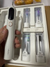 歐麗絲聲波掃振電動(dòng)牙刷成人軟毛男女情侶禮物充電式大擺幅聲波式電動(dòng)牙刷G16 白色（可掃振，可聲波；更干凈，更護齦） 曬單實(shí)拍圖