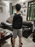 回力雙肩包男高顏值休閑大容量旅行包初高中大學(xué)生書包女電腦包運(yùn)動女 曬單實拍圖