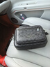 蔻馳（COACH）【品牌直供】禮物男士ELIAS單肩斜挎包炭黑色CZ401QBMI5 曬單實(shí)拍圖