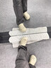 紐凱樂(lè )洞洞鞋女夏季新款厚底5cm增高防滑小個(gè)子外穿軟底沙灘涼拖鞋 卡其色 5cm 37-38 (240mm) 曬單實(shí)拍圖