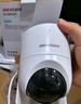 ?？低暎℉IKVISION）4G攝像頭終身免流量500萬(wàn)像素360度無(wú)死角帶夜視全景監控器內置無(wú)限流量室外戶(hù)外防塵防水Q3P5M 曬單實(shí)拍圖