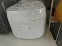 東芝（TOSHIBA）白珍珠發(fā)芽米電飯煲3L 3-4人IH立體大火力 2mm備長(cháng)炭?jì)饶?家用智能電飯煲 RC-10HUC(W) 曬單實(shí)拍圖