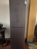 容聲216升三開(kāi)門(mén)小電冰箱家用小戶型節(jié)能超薄冷藏冷凍兩用保鮮出租房宿舍迷你BCD-216D11N銀國(guó)家補(bǔ)貼 曬單實(shí)拍圖