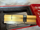 玥瑪防盜門(mén)鎖芯 家用大門(mén)鎖 C級鎖芯 葉片鎖芯入戶(hù)門(mén)鎖具8把鑰匙110PB 曬單實(shí)拍圖