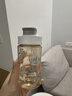安配寬口直飲管學(xué)飲水杯蓋 奶瓶配件 白色 （適配貝親第3代寬口奶瓶） 曬單實(shí)拍圖