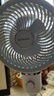 艾美特（AIRMATE）【小暴風(fēng)】空氣循環(huán)扇大風(fēng)量搖頭電風(fēng)扇家用臺式落地扇升級加高換氣輕音柔風(fēng)小風(fēng)扇 FA18-X115 曬單實(shí)拍圖