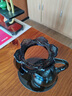 清韻逸品懶人玻璃功夫茶具套裝簡(jiǎn)約高檔茶杯自動(dòng)磁吸泡茶壺套裝辦公室會(huì)客 蓮綻 (灰色)+簡(jiǎn)予杯6個(gè) 曬單實(shí)拍圖