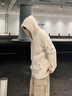 TRYFORLOVE原創(chuàng)情侶裝開(kāi)衫毛衣高級(jí)感2025新款針織秋冬外套男女 米白色 S 曬單實(shí)拍圖