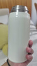 蘇泊爾保溫杯316L不銹鋼高顏值保溫保冷水杯輕巧便攜學(xué)生女生杯子帶茶濾 云沙白 350ml 一鍵開合 曬單實(shí)拍圖