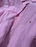Polo Ralph LaurenSS23純色Logo小馬刺繡單排扣長袖動物圖案純色襯衫春秋兒童款粉紅 粉紅色（無原裝禮袋禮盒） L （女款） 曬單實拍圖