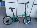 大行（DAHON）D6折疊自行車(chē)20英寸6速入門(mén)級折疊車(chē)成人學(xué)生通勤休閑單車(chē)KBC061 墨綠色 曬單實(shí)拍圖