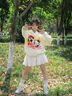 佐敘 衛(wèi)衣女 毛巾銹耳朵連帽秋冬款學(xué)生可愛(ài)風(fēng)外套甜酷設(shè)計(jì)感女裝上衣 杏色 L 【建議100-120斤】 曬單實(shí)拍圖