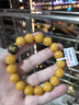 拉韞翡音天然高貨俄料蜜蠟手串男女雞油黃飄花老山檀7A琥珀手鏈高檔禮物 無(wú)暇7A飄花蜜蠟12mm 曬單實(shí)拍圖