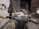 凱威格摩托車龍頭把踏板電動車加裝橫桿拓展支架鋁合金橫杠 HB-5鏡桿款上下沿-黑色 曬單實拍圖
