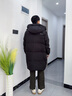 波司登25新款羽絨服男女同款情侶90絨寬松百搭連帽保暖外套B250246310黑色8056L 170/92A 體重約120-145斤 曬單實拍圖