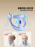 貓太子防低頭坐姿矯正器兒童頸椎護頸托醫用學(xué)生脖子抬高器前傾糾正器寫(xiě)作業(yè)防近視視力保護器支架神器藍 曬單實(shí)拍圖