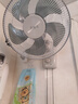 華生壁扇掛壁式電風(fēng)扇家用壁掛式工業(yè)大風(fēng)力掛扇商用強力掛墻風(fēng)扇 12寸5葉白色壁扇-拉繩控制 推薦 曬單實(shí)拍圖