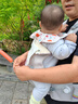 egobaby3.0版科技腰凳嬰兒背帶四季寶寶多功能前后兩用遛娃外出抱娃神器 星光灰【送1條口水巾】 曬單實(shí)拍圖