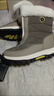 祥福棠電暖鞋充電加熱可行走電熱鞋男發(fā)熱鞋休閑棉鞋暖腳寶加絨雪地靴女 灰色（拉鏈款） 37（建議拍大一碼） 曬單實(shí)拍圖