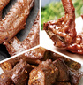 周黑鴨 鎖鮮4盒裝 鴨脖135g鎖骨150g*2鴨翅125g 即食鹵味 曬單實(shí)拍圖