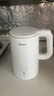 美的（Midea）電熱水壺燒水壺自動(dòng)斷電保溫一體 恒溫壺食品304不銹鋼 長(cháng)效保溫 1500W快速加熱1.5升 SH15X301 曬單實(shí)拍圖