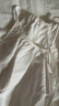 優(yōu)衣庫女裝掛脖無袖連衣裙沙灘度假裙子477316 00 白色 M /160/84A 曬單實(shí)拍圖