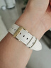 適用華為拆機真皮表帶原裝正品通用適用Watch4pro/watch3/GT4/GT5 gt4金扣18mm女款gt5也可以用 曬單實(shí)拍圖
