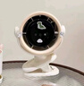 Zokd【Ice Feel循環(huán)扇】桌面小風(fēng)扇手持強勁小型家用靜音辦公室桌usb風(fēng)扇長(cháng)續航學(xué)生宿舍床便攜25新款 星云白【Pro夾子款】充插兩用|五檔大風(fēng)力 4500mAh 曬單實(shí)拍圖