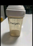 HEGEN海格恩1-6月240ml奶瓶 +1段奶嘴*2寶寶PPSU防脹氣防嗆仿母乳 曬單實拍圖