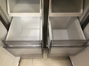 海爾智家出品冰箱415升零嵌入式冰箱594mm薄零嵌十字四開(kāi)門(mén)家用一級能效700寬Leader冰箱 700mm寬594mm深薄零嵌入+黑金凈化 曬單實(shí)拍圖