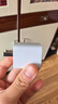 ANKER安克33W雙口充電器PD快充type-c接口 兼容20w30W適用iPhone16promax蘋果15華為小米usb插頭 白 曬單實拍圖