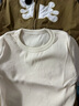 迪士尼（Disney）新款春秋嬰兒衣服背帶褲套裝分體嬰幼兒寶寶洋氣男孩外出春裝外出 咖色狗兩件套 66 曬單實(shí)拍圖