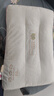 潔麗雅（Grace）駝絨蛋白中枕枕頭枕芯900g 45*70cm一對裝 曬單實(shí)拍圖