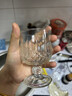 玻璃紅酒杯歐式捷克矮腳紅酒杯創(chuàng)意威士忌酒杯葡萄酒杯 浮雕香檳杯2個(gè) 曬單實(shí)拍圖