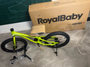 優(yōu)貝（RoyalBaby）兒童自行車鎂合金男女單車 月亮系列5-9歲 宇航員18寸 檸檬綠 曬單實拍圖