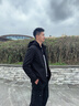 SHANSHAN杉杉夾克男秋季通勤百搭男士長(zhǎng)袖中青年防潑水可拆卸連帽拉鏈外套 藏青色 2XL /185 曬單實(shí)拍圖