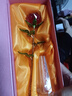 舒美謙水晶玫瑰花七夕情人節(jié)干花仿真永生花擺件創(chuàng)意送女友閨蜜生日禮物 水晶紅玫瑰[玫瑰+花瓶]+禮盒 曬單實拍圖