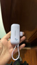 品勝【3C認(rèn)證】膠囊充電寶自帶線小巧便攜4500毫安可上飛機(jī)高鐵支架快充移動電源適用蘋果華為小米紫 曬單實(shí)拍圖