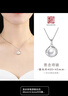 老銀匠單顆10mm淡水珍珠項鏈送女友s925珍珠銀項鏈女情人節(jié)禮物銀鎖骨鏈 曬單實拍圖