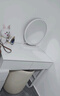 尚珂毅梳妝臺臥室現代簡(jiǎn)約2025新款奶油風(fēng)化妝桌主臥化妝臺斗柜一體桌子 推薦（80-110）荷花白+40三斗柜 組裝（自行安裝） 曬單實(shí)拍圖