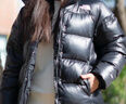 北面（The North Face）羽絨服女700蓬鵝絨Puffy風(fēng)帽可拆卸肩帶系統戶(hù)外秋冬上新|89YN JK3/宇宙黑 XL 曬單實(shí)拍圖