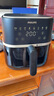 飛利浦（PHILIPS）空氣炸鍋不用翻面 家用全自動(dòng) 可視5L大容量 烘烤炸焗一體 烤紅薯烤薯條 七夕禮物 HD9455/80  曬單實(shí)拍圖