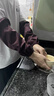 BIBK日本防水袖套秋冬羽絨服加大辦公室護袖廚房家用防油套袖男女同款 紫紅色【1雙】 35*18cm 曬單實(shí)拍圖