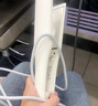 途匠加長加寬夾板直發(fā)棒負離子直板夾不傷發(fā) 理發(fā)店專用電夾板卷直發(fā)兩用卷發(fā)棒女拉直熨板直發(fā)器 米白【大夾板 速拉直】 曬單實拍圖