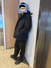 鴨鴨（YAYA）一衣三穿可拆連帽羽絨服男士冬季新款中青年加厚活面內(nèi)膽短款外套 曬單實(shí)拍圖