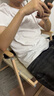 京東京造【10A抗菌】男士t恤短袖t恤衫男女同款衣服白小T蘇超定制 白色M 曬單實(shí)拍圖