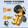 偶森電動(dòng)車手機(jī)支架外賣騎手摩托電瓶車防震小頭盔防雨水遮陽導(dǎo)航支架 曬單實(shí)拍圖